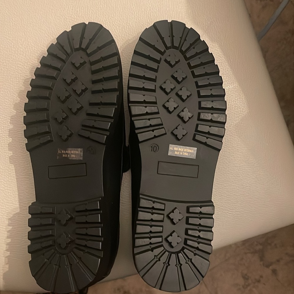 Fashion Nova Black Loafers - Picture 3 of 4